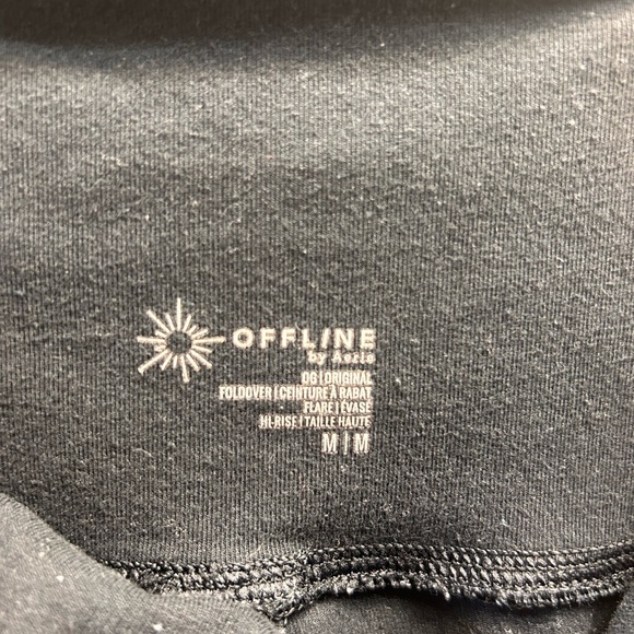 Aerie Black High-Waisted Pants - Picture 4 of 4